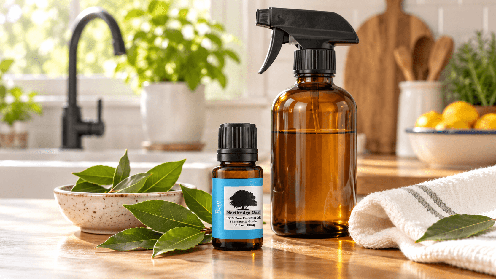 Bay Laurel Essential Oil for Natural Cleaning: 12 Uses