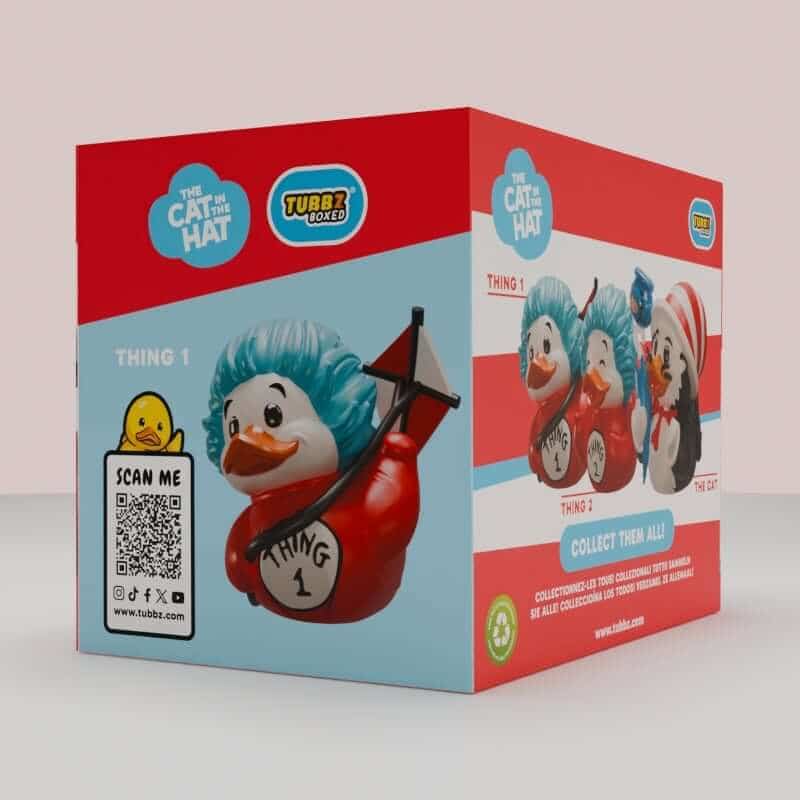 Thing 1 and Thing 2 available from TUBBZ UK