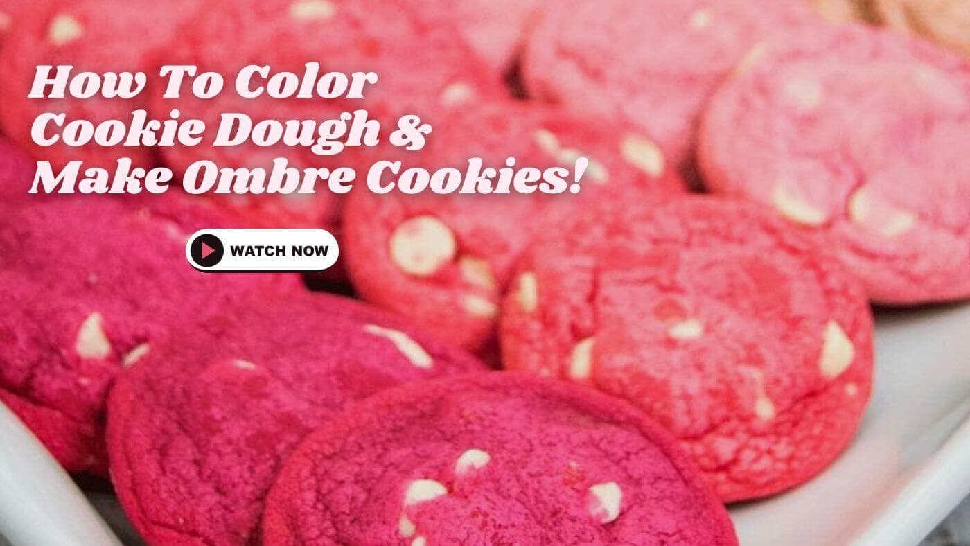 How To Color Cookie Dough