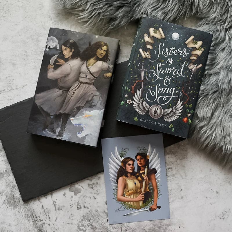 Sisters of Sword and Song from the June 2020 YA Crate by LitJoy Crate