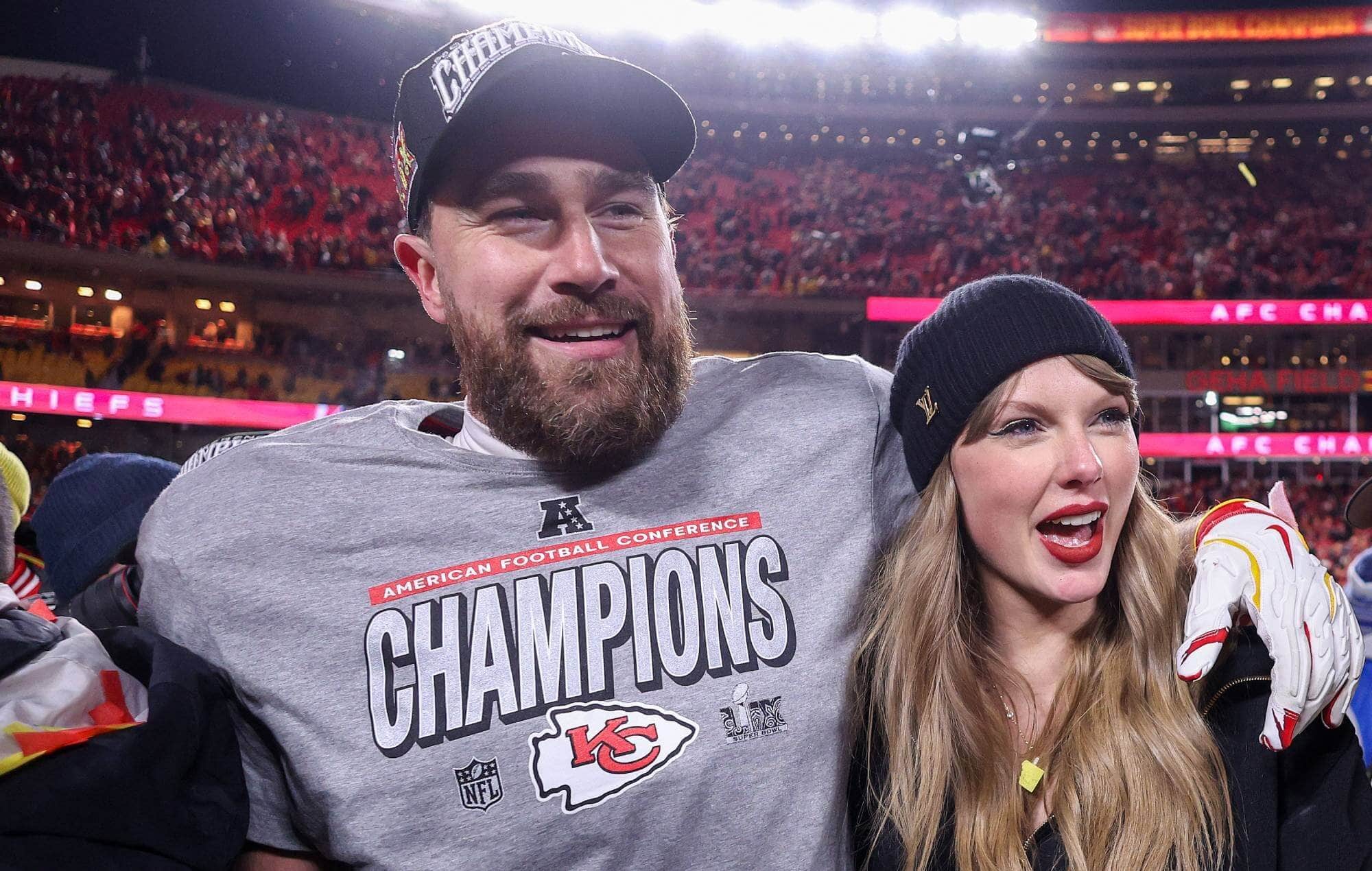 Travis Kelce and Taylor Swift