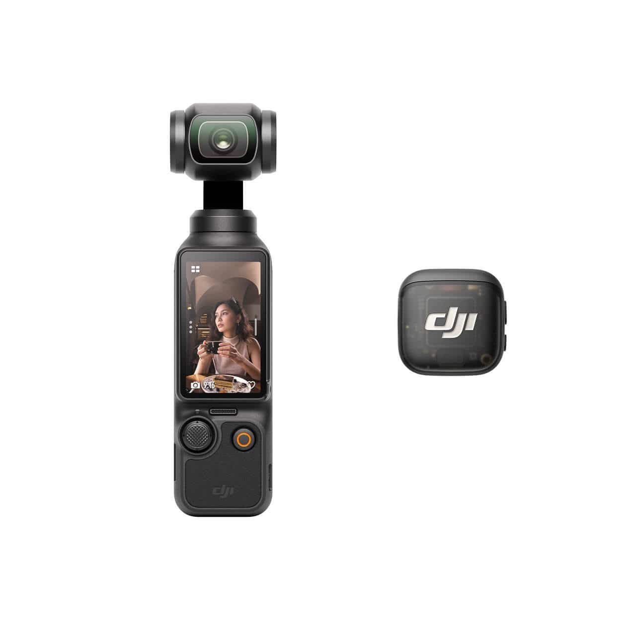 DJI Mic 3 transmitter with Osmo Pocket 3