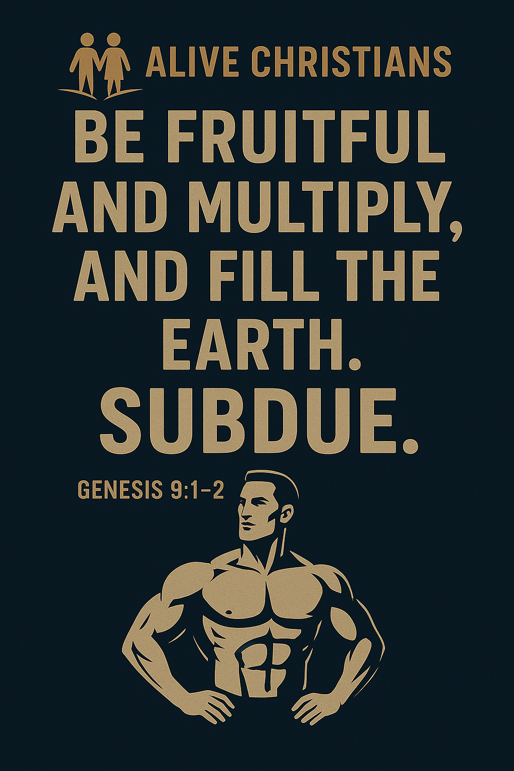 God told Noah to subdue the earth