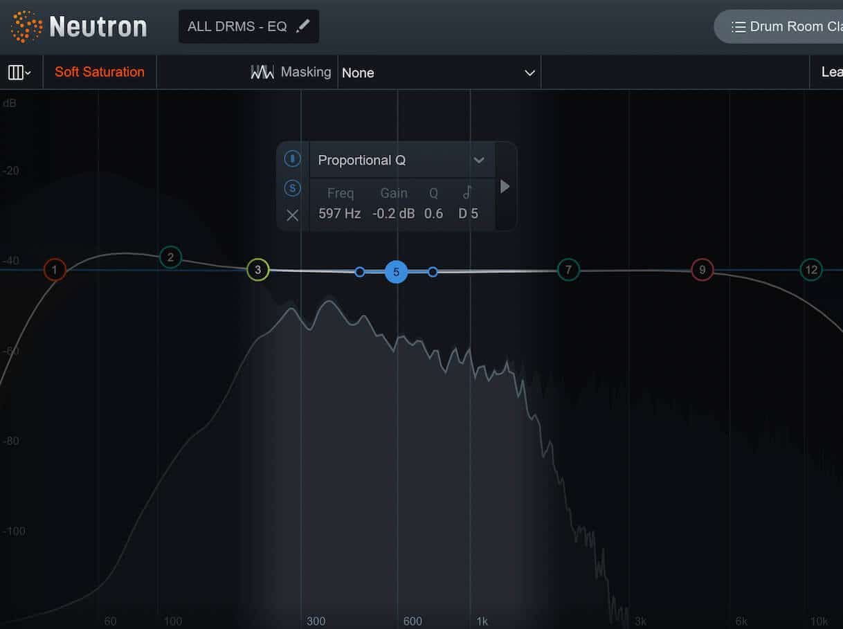 Neutron's EQ band range