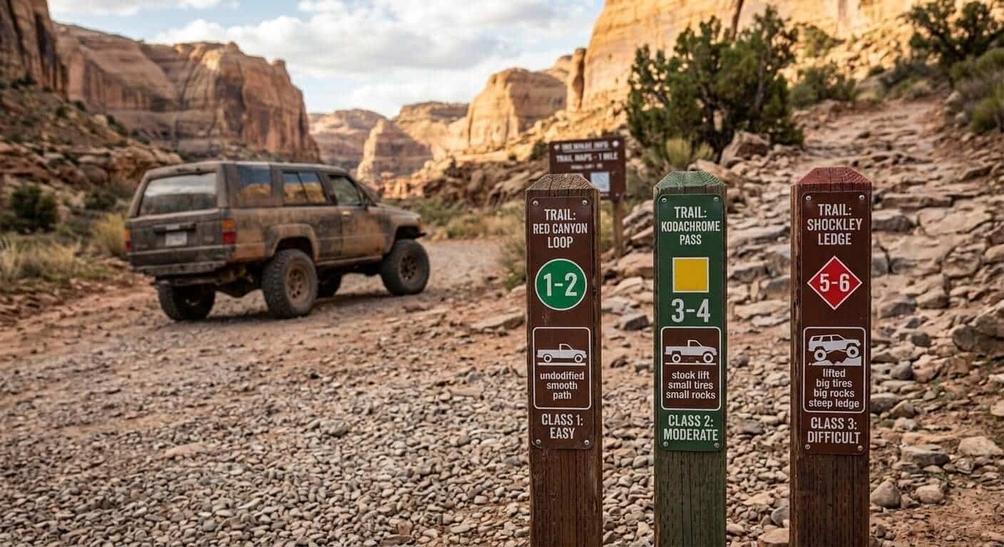 Reading Trail Ratings — What Difficulty Levels Actually Mean
