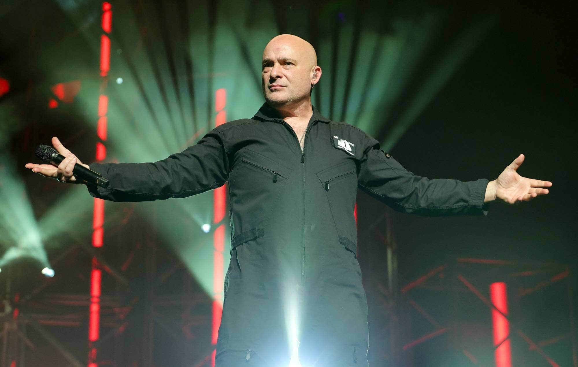 David Draiman performing with Disturbed