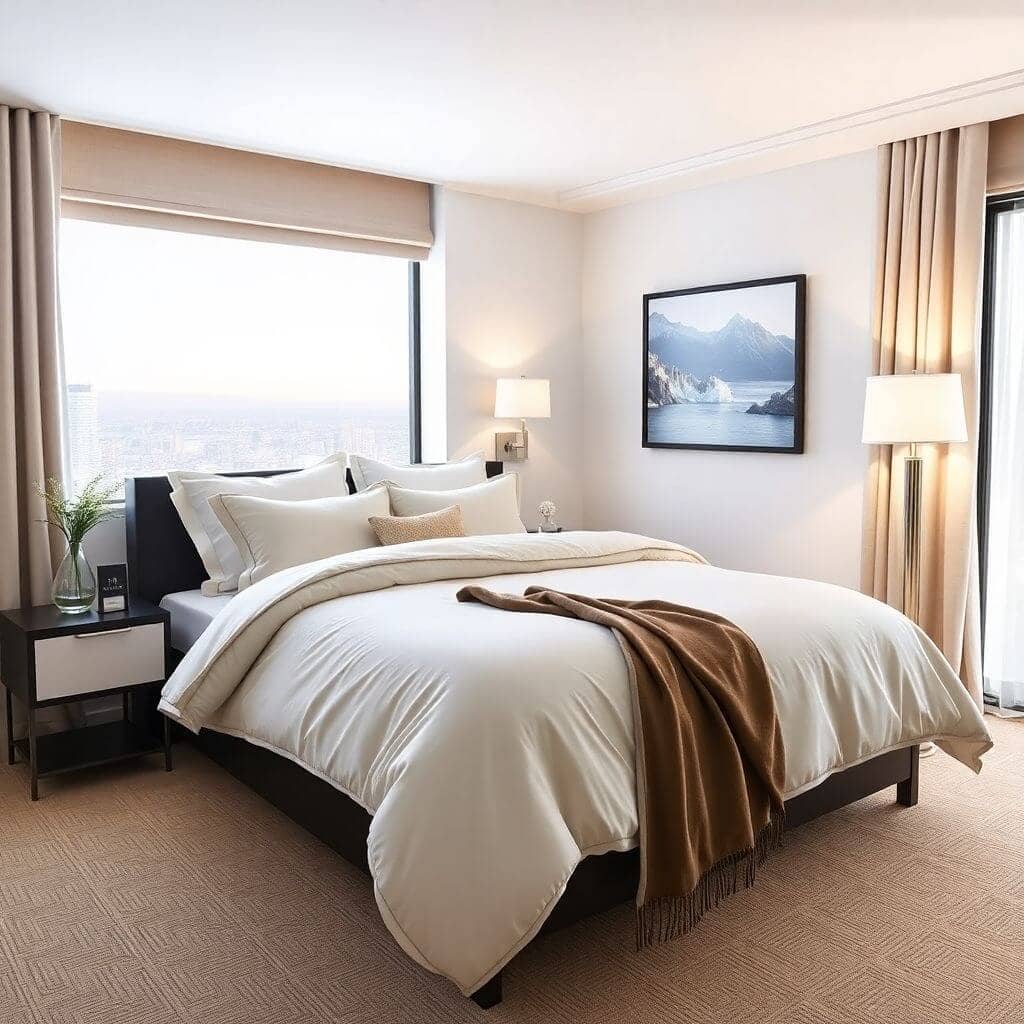 Where can I buy durable institutional styles bedding sets for a motel?