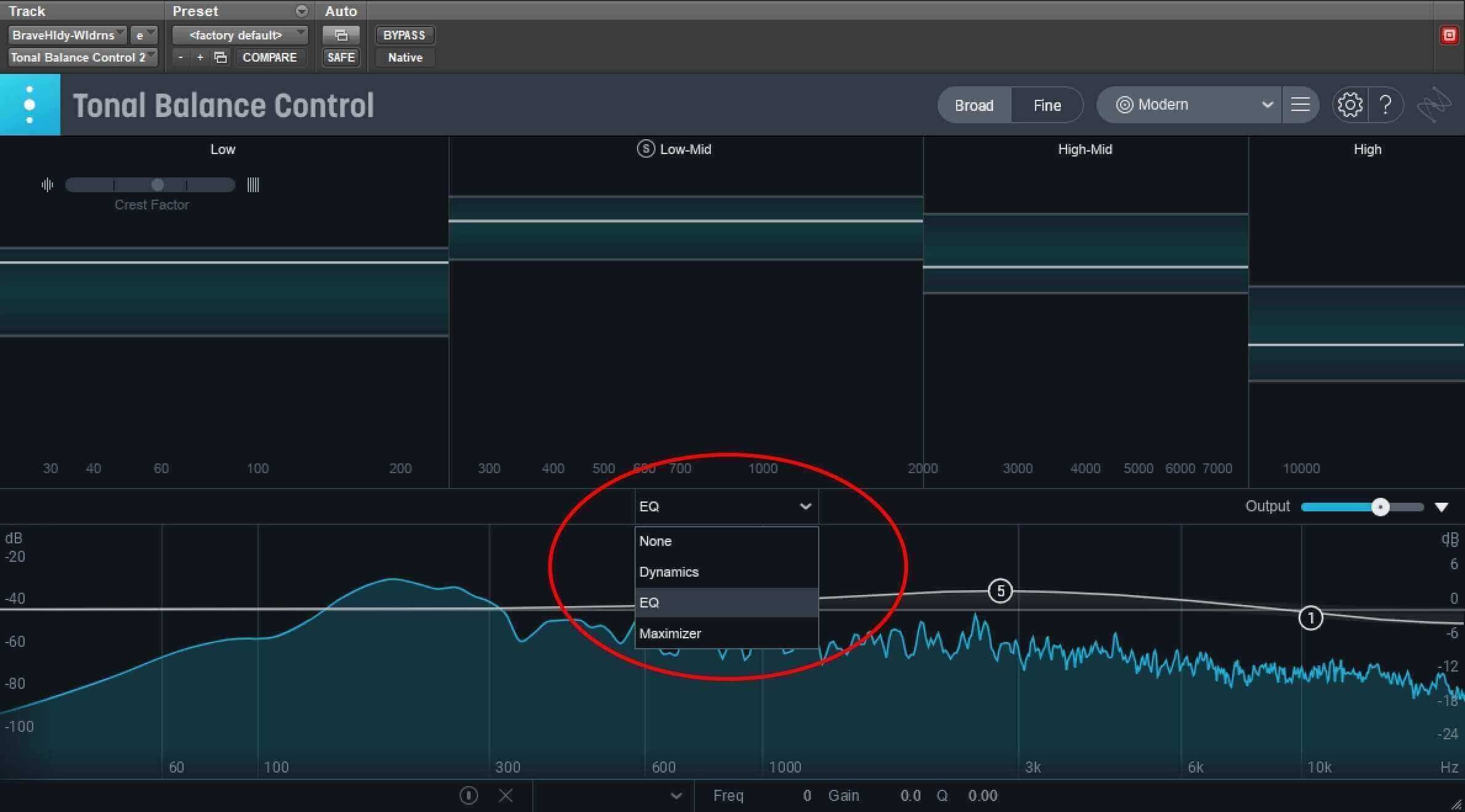 You can speed up and optimize your workflow using Tonal Balance Control’s intuitive inter-plugin communication