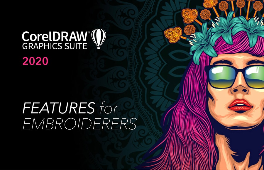 Features for embroiderers in CorelDRAW 2020