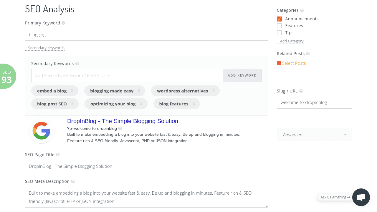 SEO Analyzer