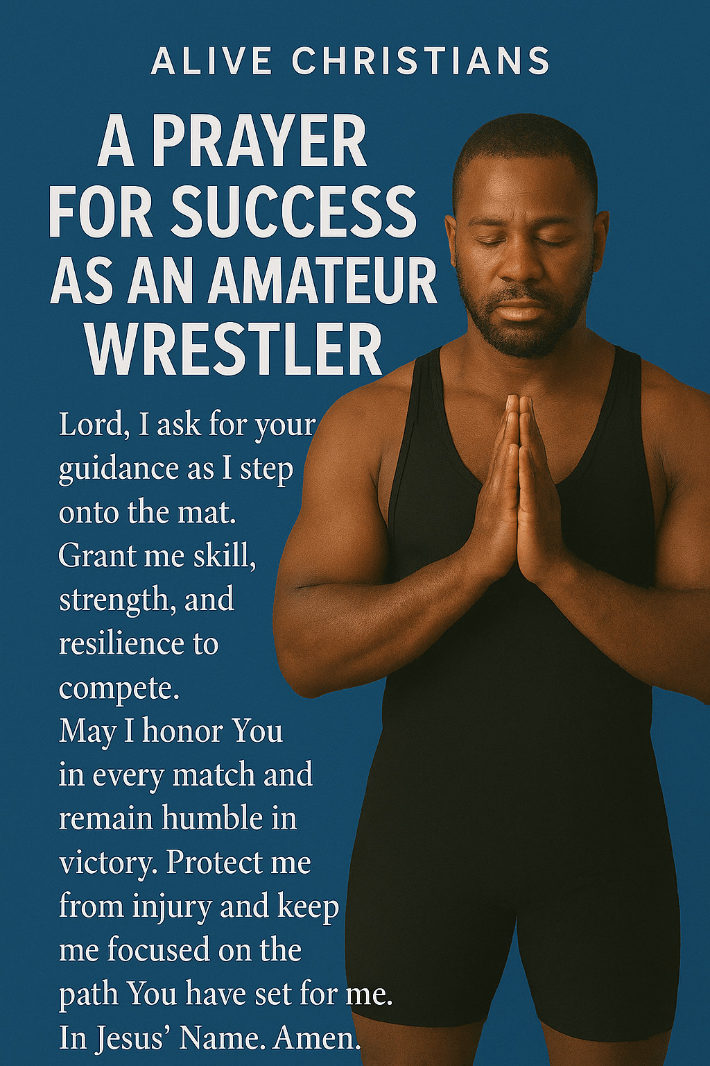 wrestler prayer