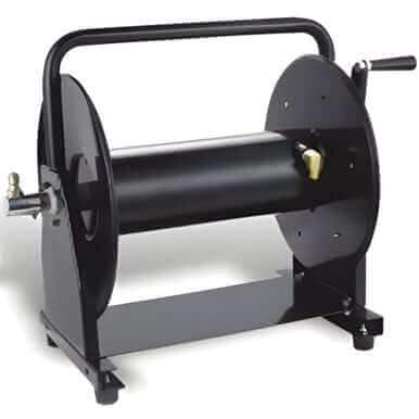 Reel Black Powder Coated for 200ft of 3/8in Hose 4000psi