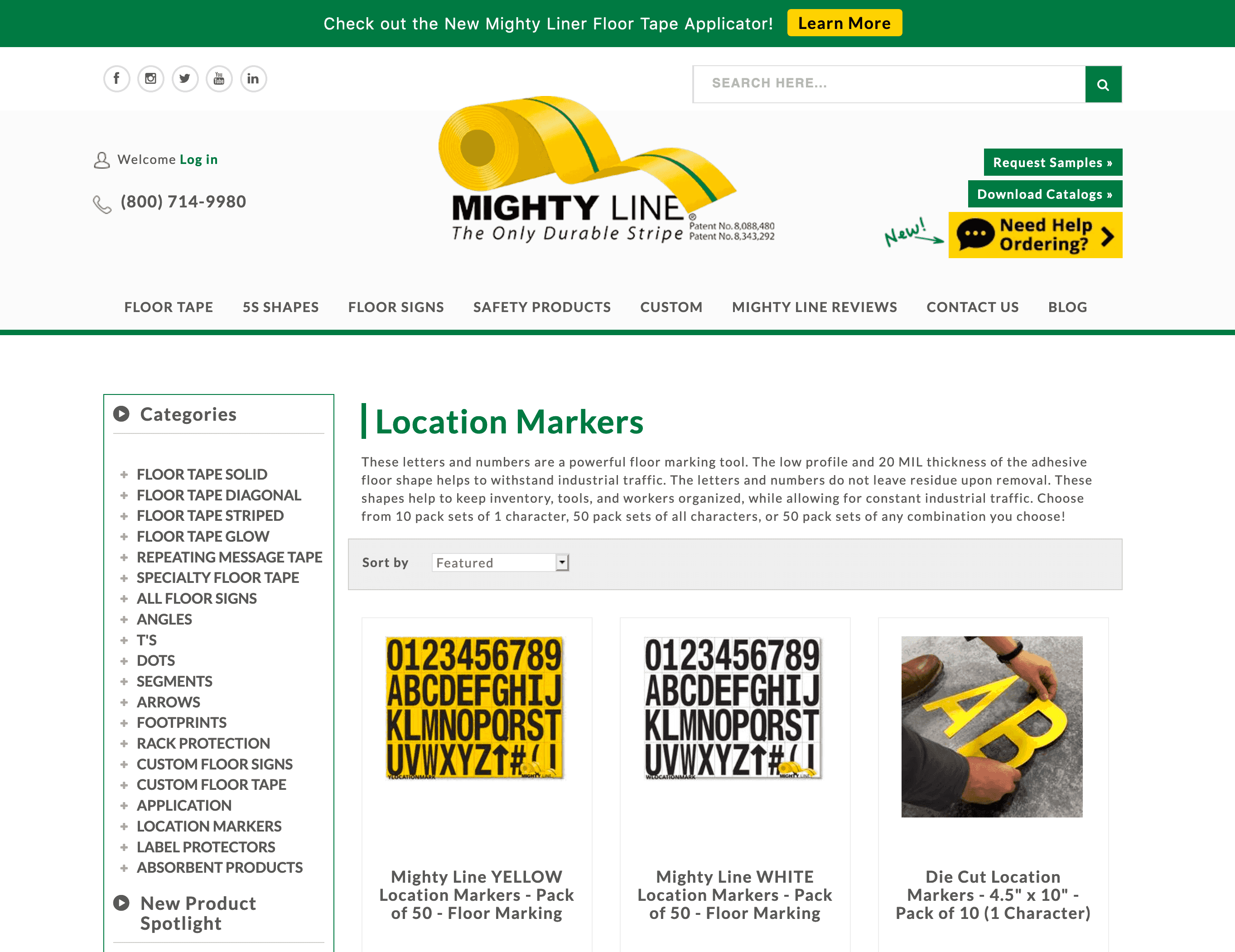 Mighty Line Location Markers