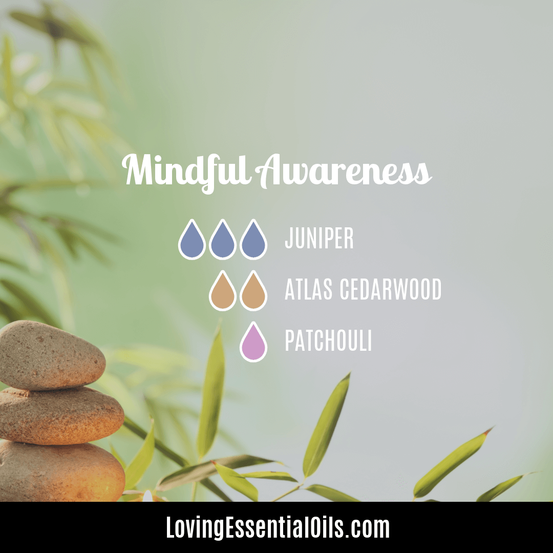 Juniper diffuser blends - Mindful Awareness by Loving Essential Oils