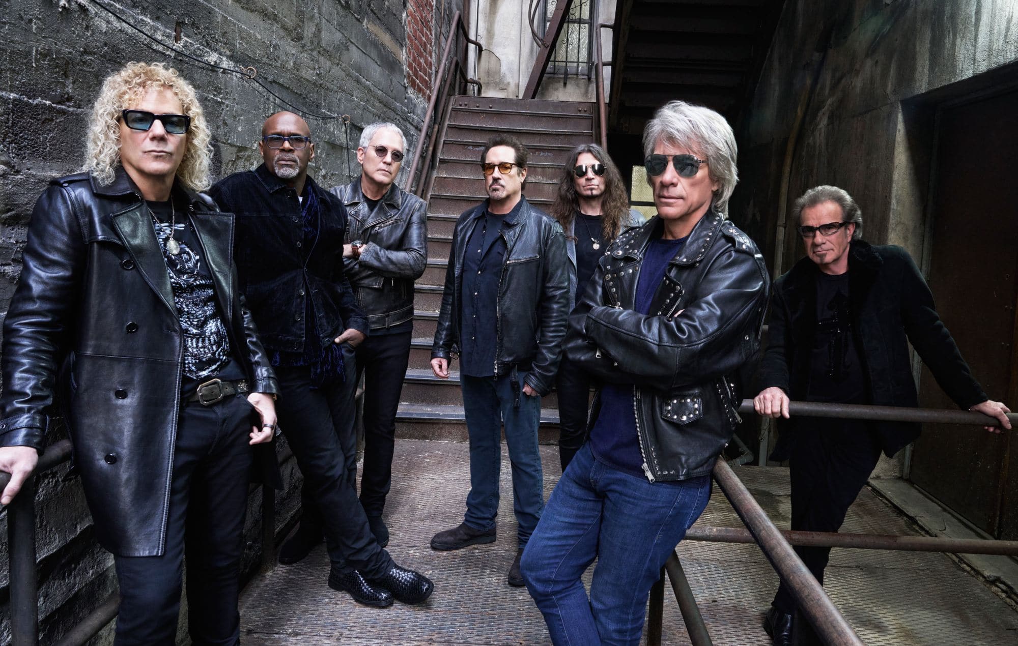 Bon Jovi on stage – a snapshot of rock history in the making.