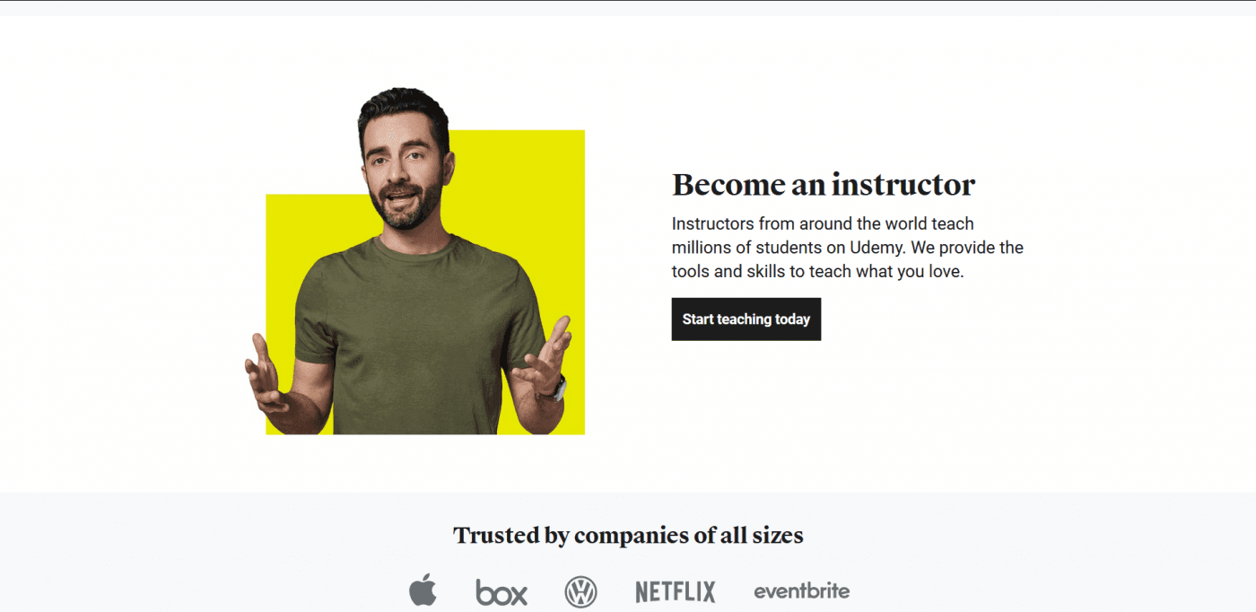 Teachable vs Udemy: Udemy instructor