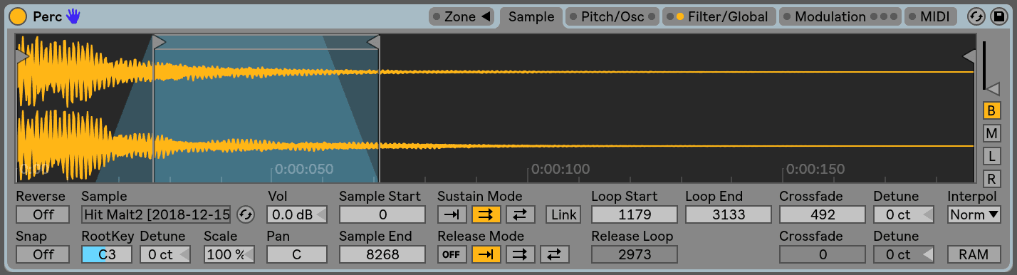 Normal looping