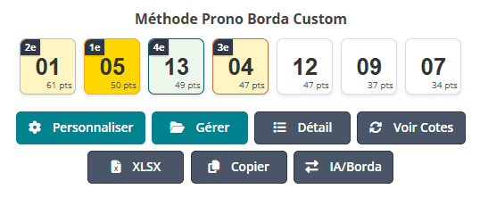 Interface Borda active