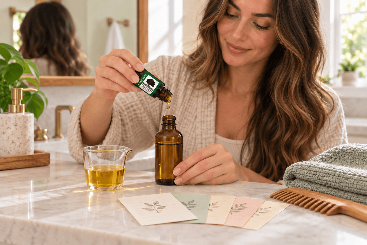 Rosemary Hair Oil Recipe: 5 Easy Blends for Hair and Scalp