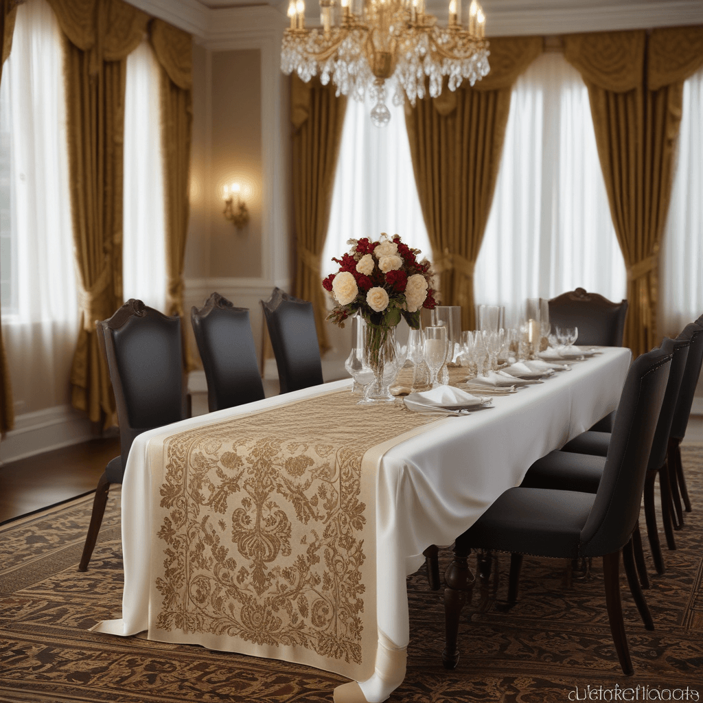 Who Has Wholesale Table Runners That Fits A Banquet Hall?