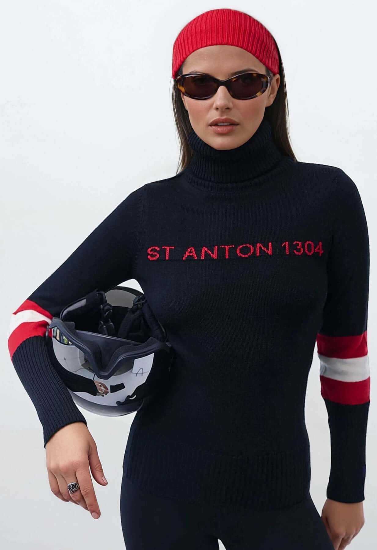 What to do on a ski holiday if you are not skiing? Wear a beautiful jumper from new brand Linla