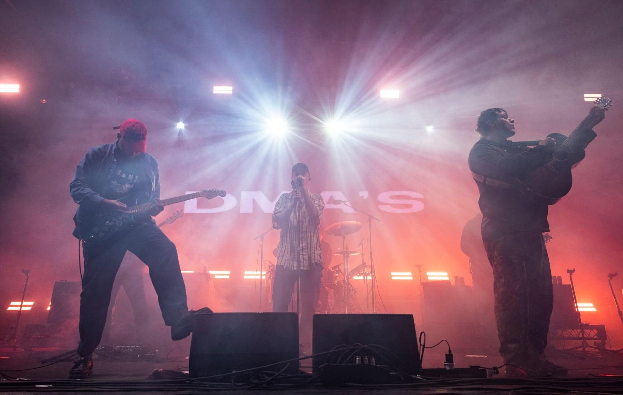 DMA’S performing live at Out Of The Woods Festival in Australia