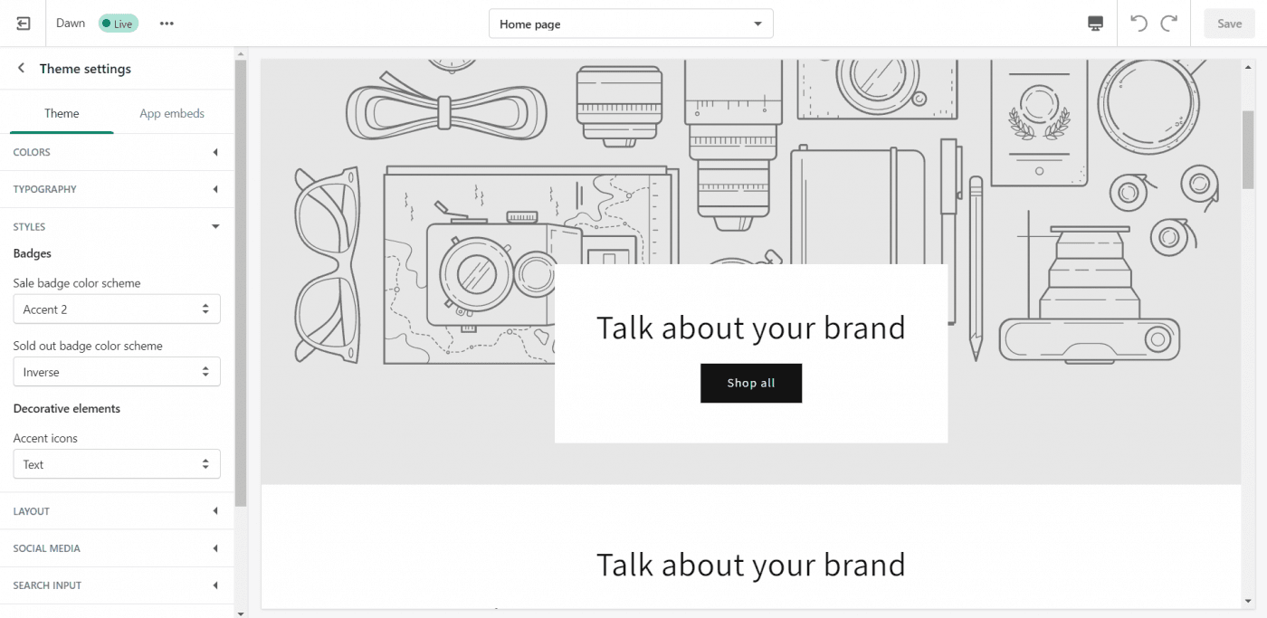 Shopify customization