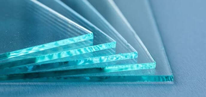 tin side of float glass