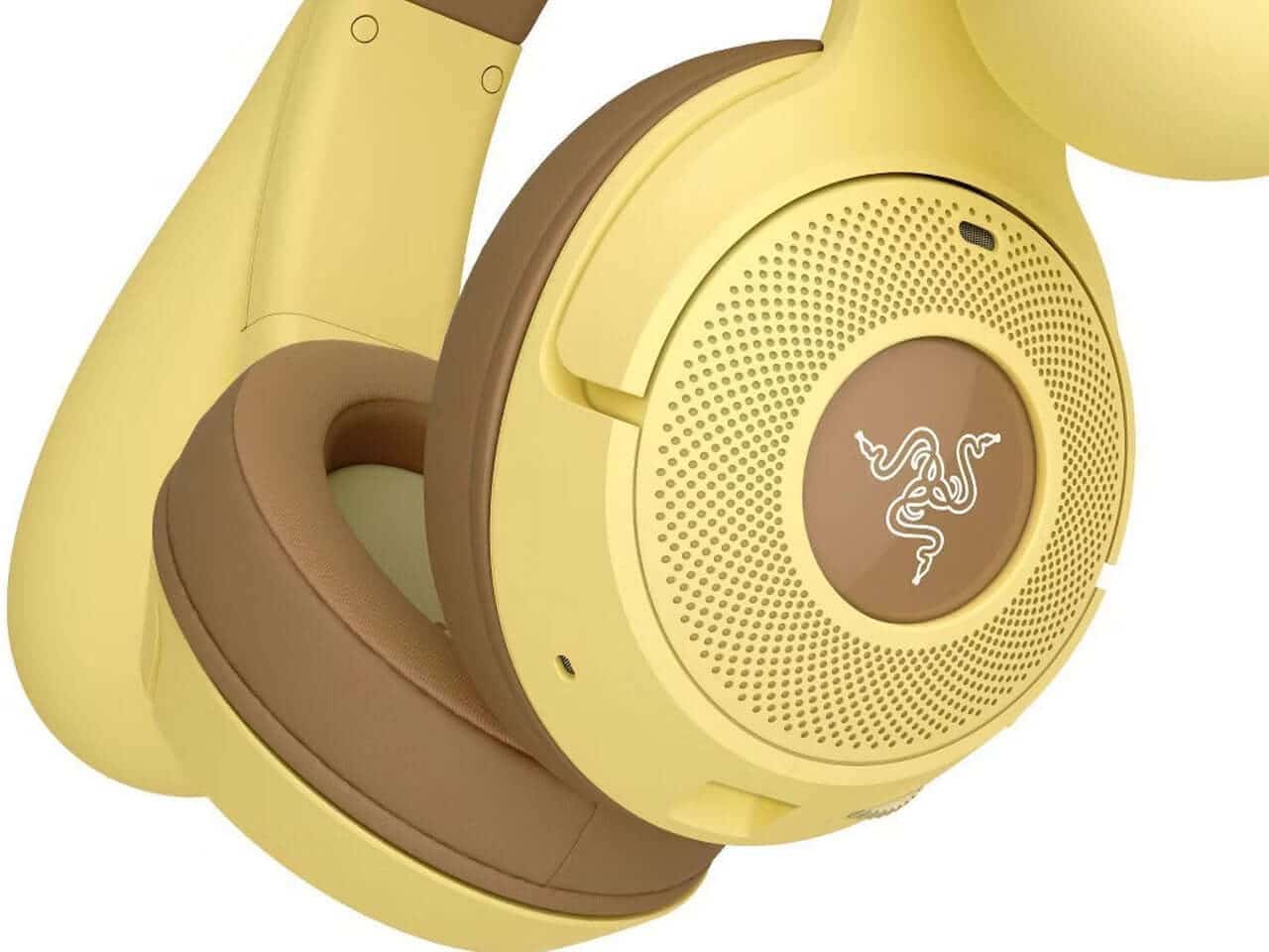 Side profile showcasing the playful headset design