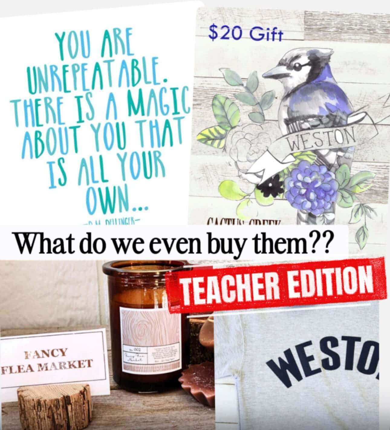 teacher-approved gift guide