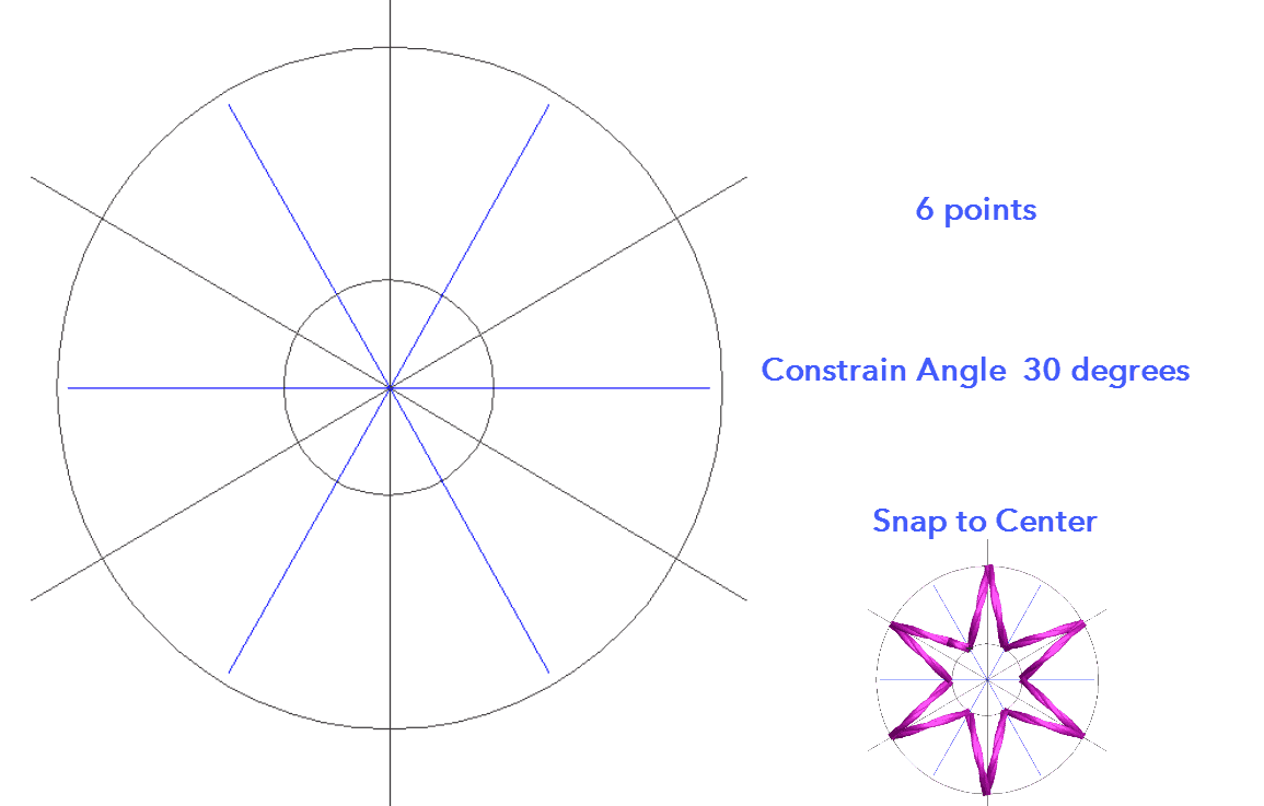 Create a Star template in CorelDRAW