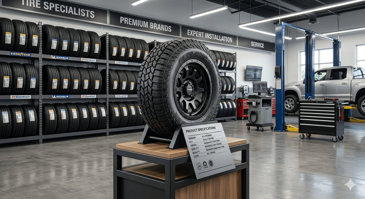 What to Know When First Shopping for Tires