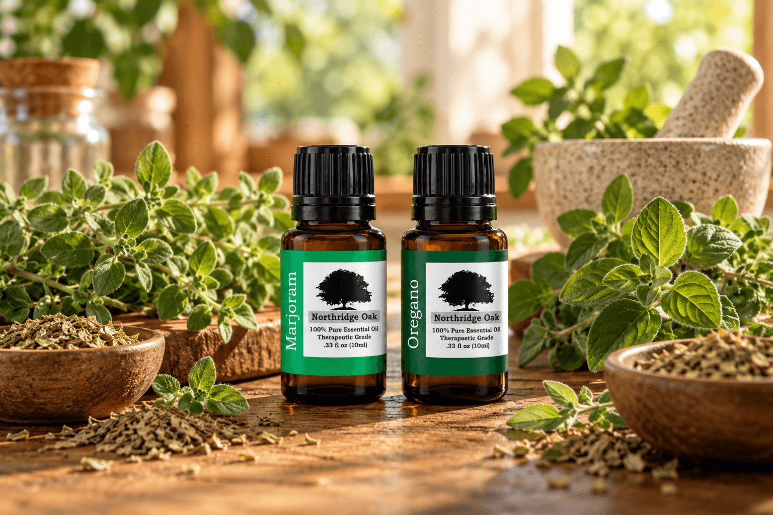 MARJORAM VS. OREGANO ESSENTIAL OIL: BENEFITS, AROMAS AND KEY DIFFERENCES
