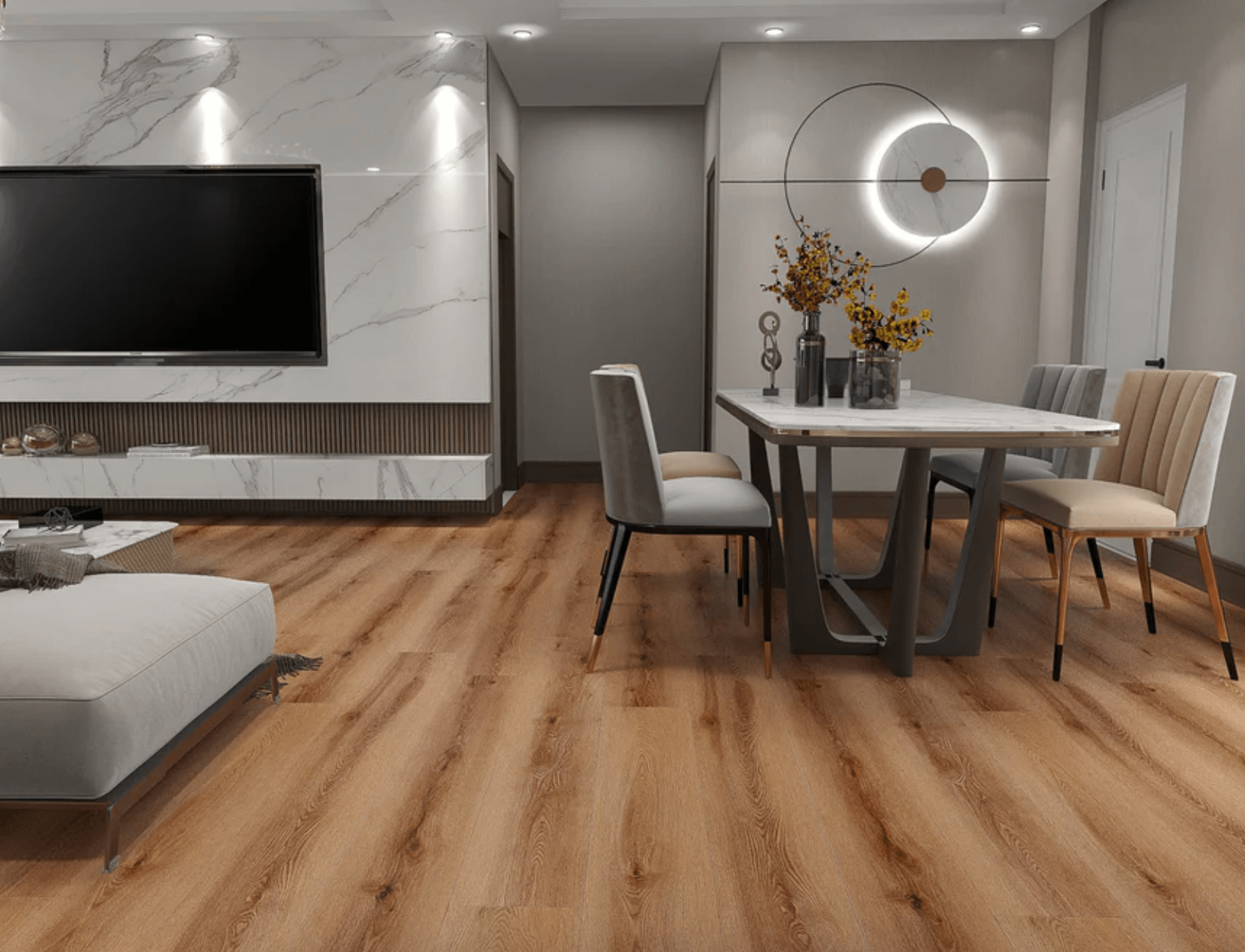 Luxury Vinyl Flooring vs. Tile from Proximity Mills