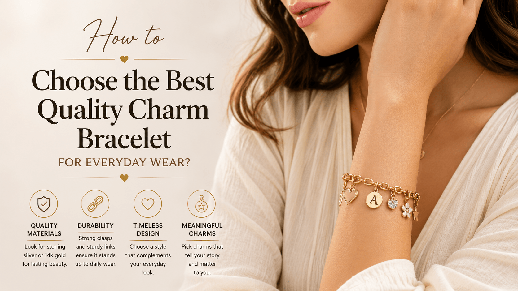 How to Choose the Best Quality Charm Bracelet for Everyday Wear