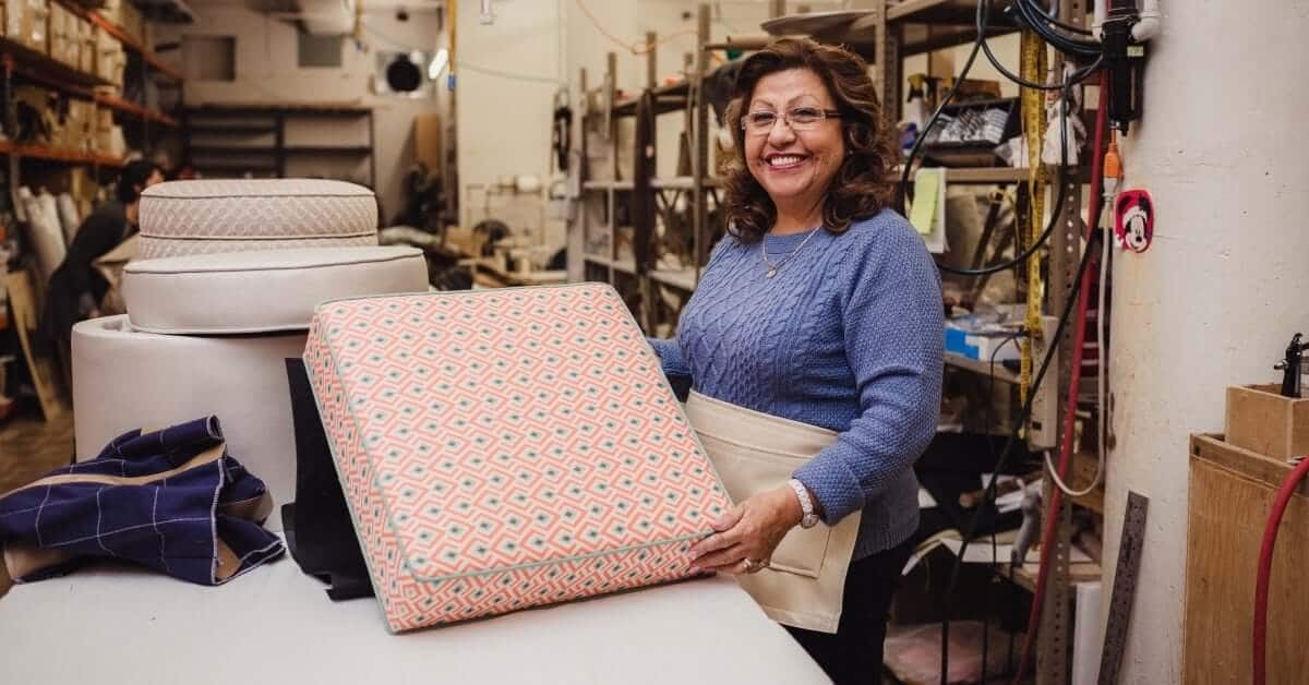 Made in America: Inside our Upholstery Department