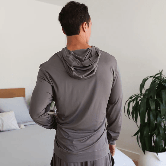 Man Wearing SHEEX Temperature Regulating Loungewear