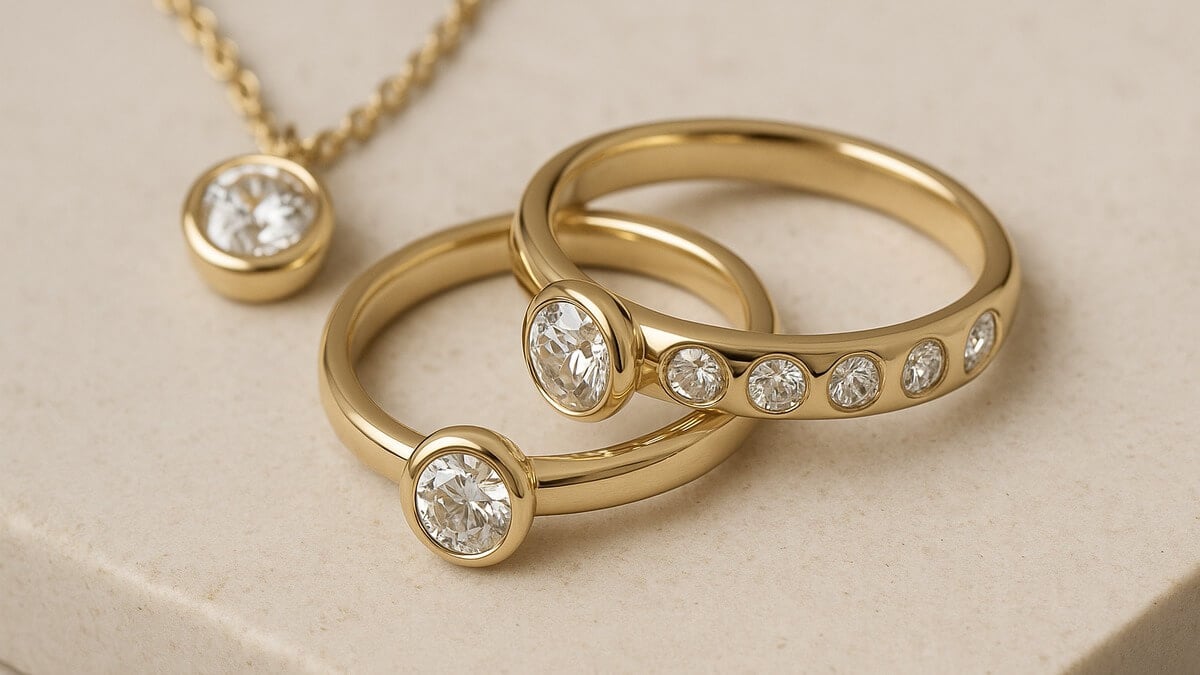 An Offbeat Guide to Rubover (Bezel Set) Engagement Rings