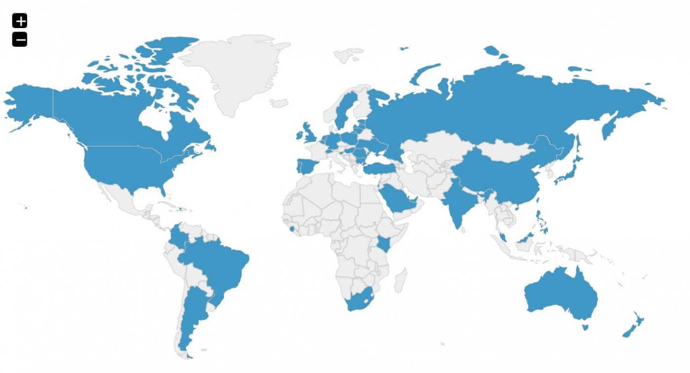 Agora Insights Learners from 60 countries