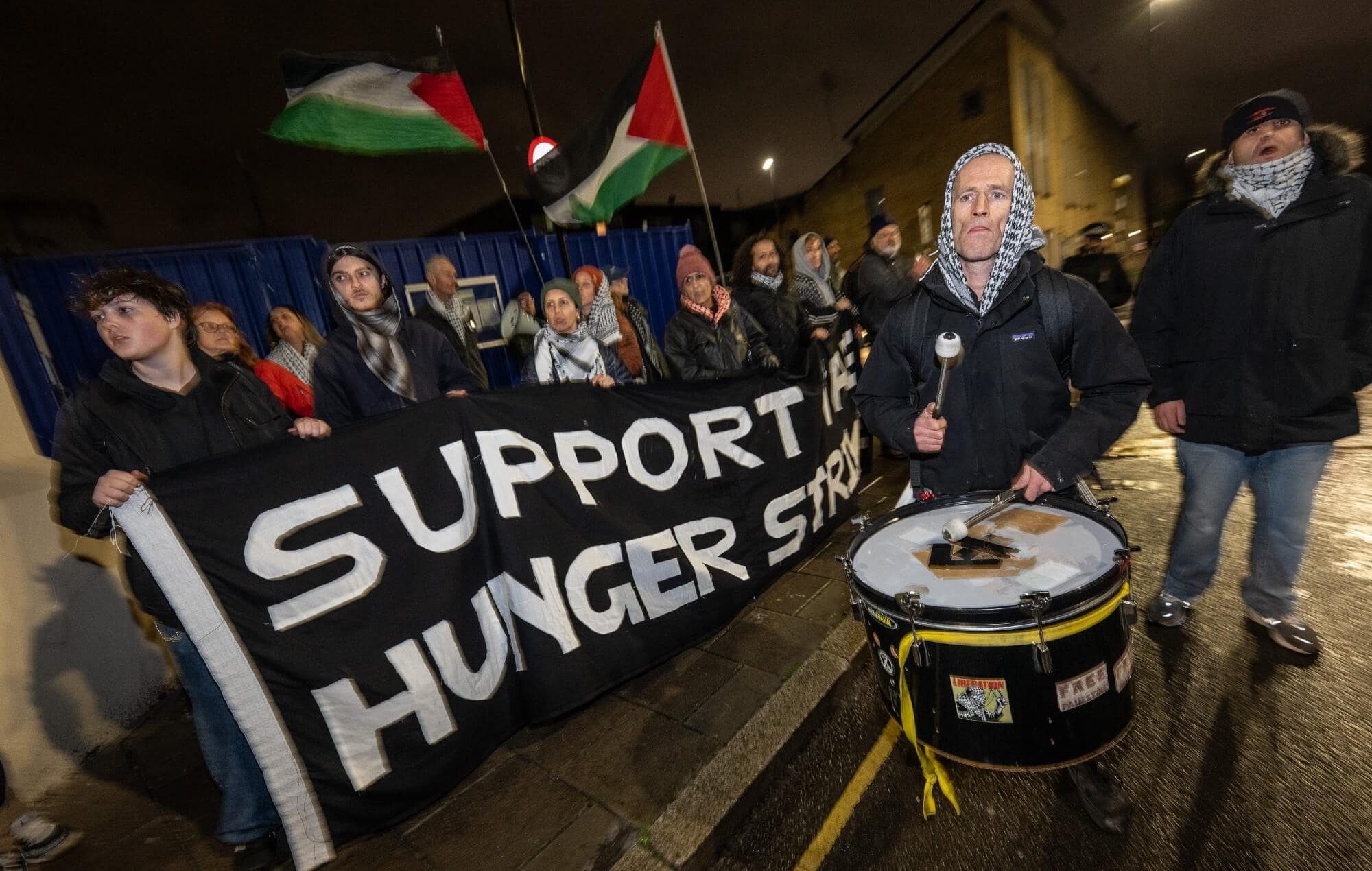 Palestine Action Hunger Strike Protesters