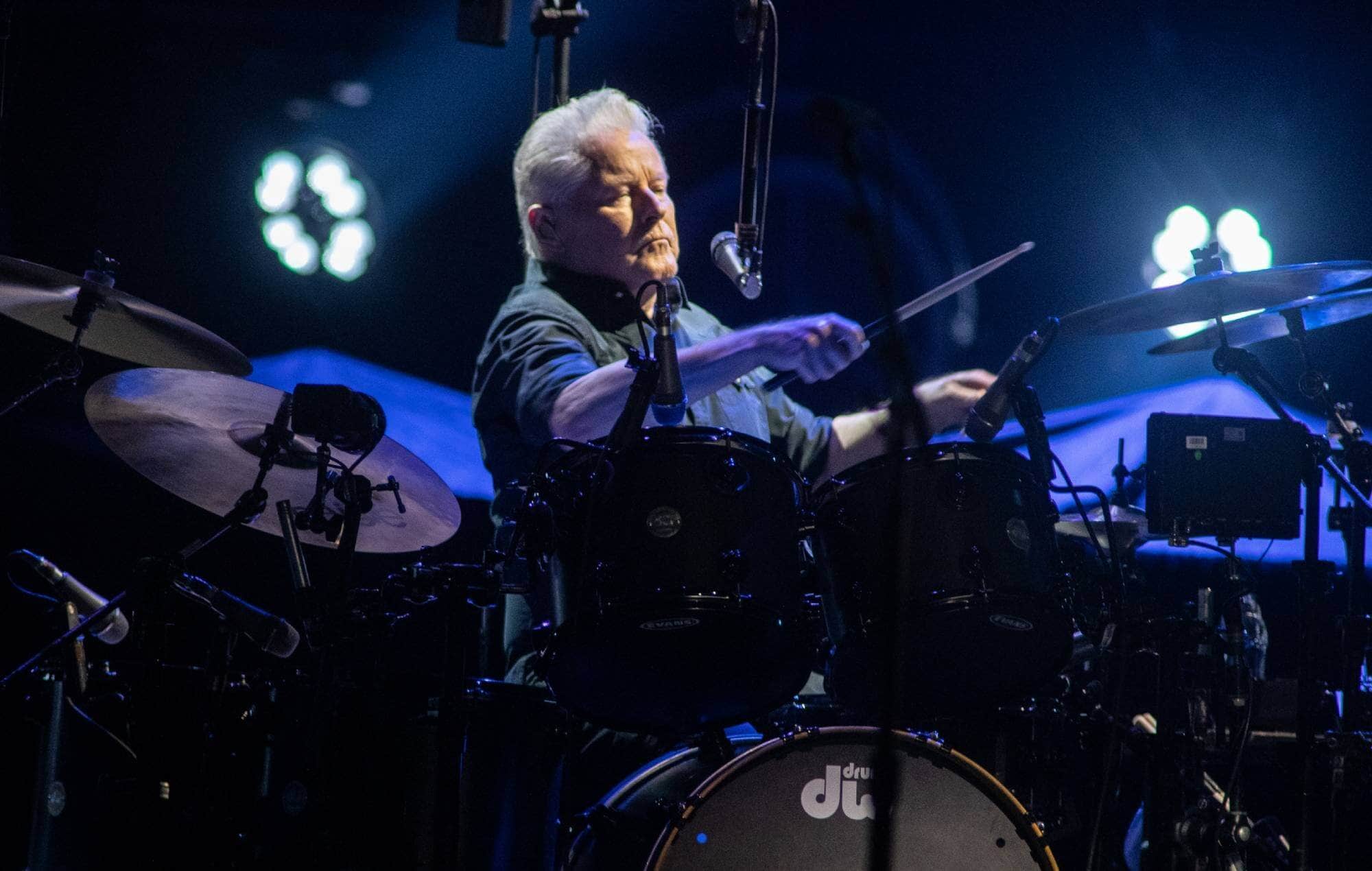 Don Henley performing with the Eagles