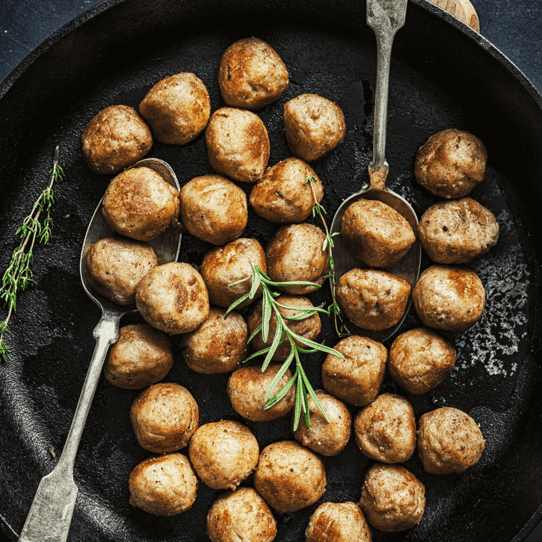 Moroccan Spiced Chicken Meatballs