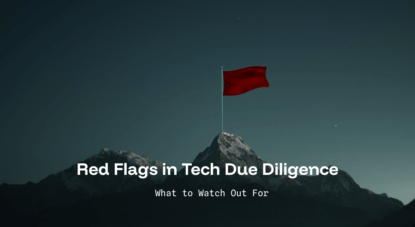 Red Flags in Tech Due Diligence: What to Watch Out For