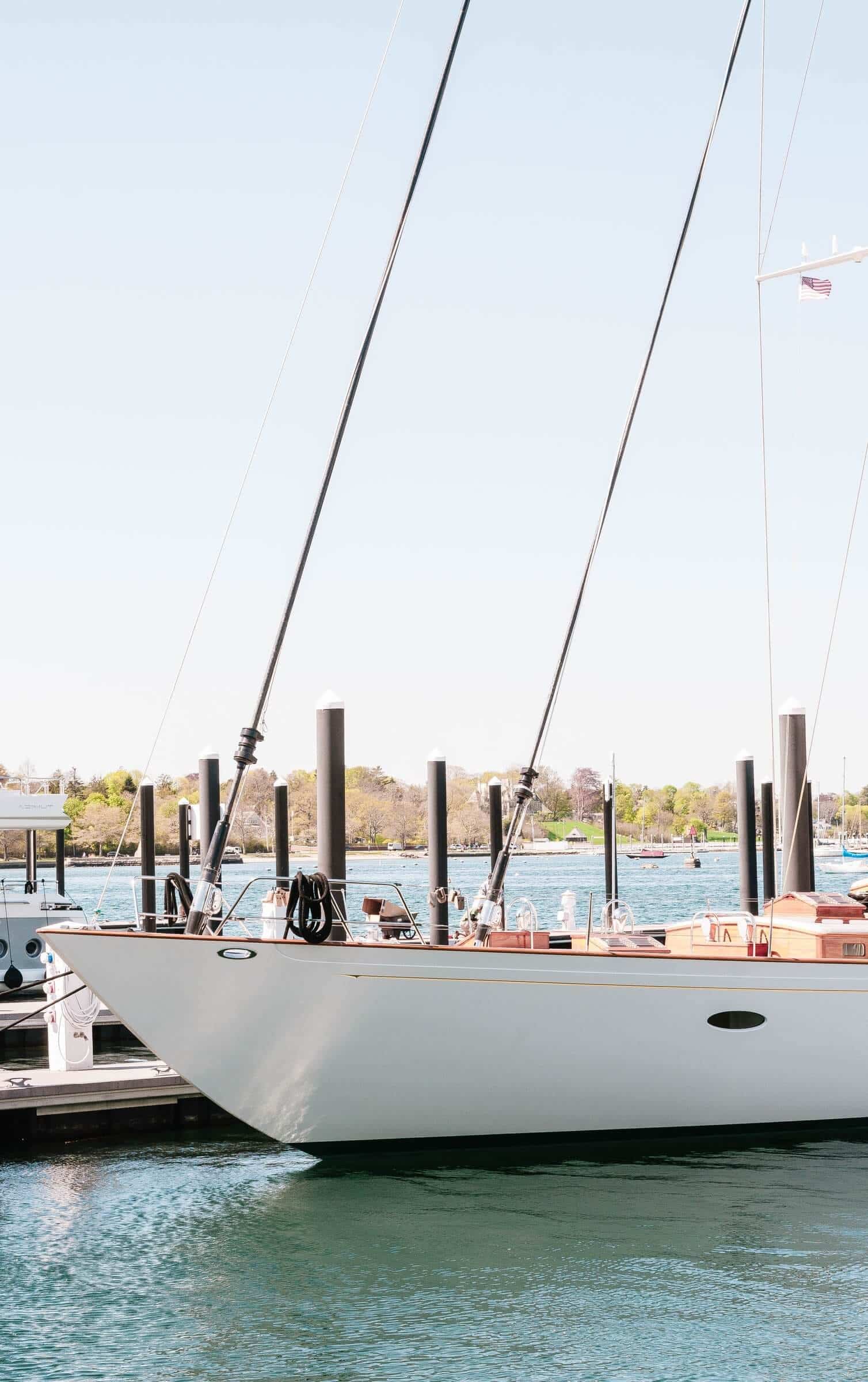 sailboat in newport rhode island