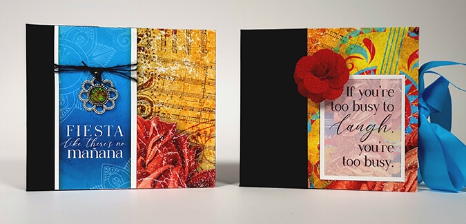Petite Book Duo - Make a pair of Mariachi mini books!