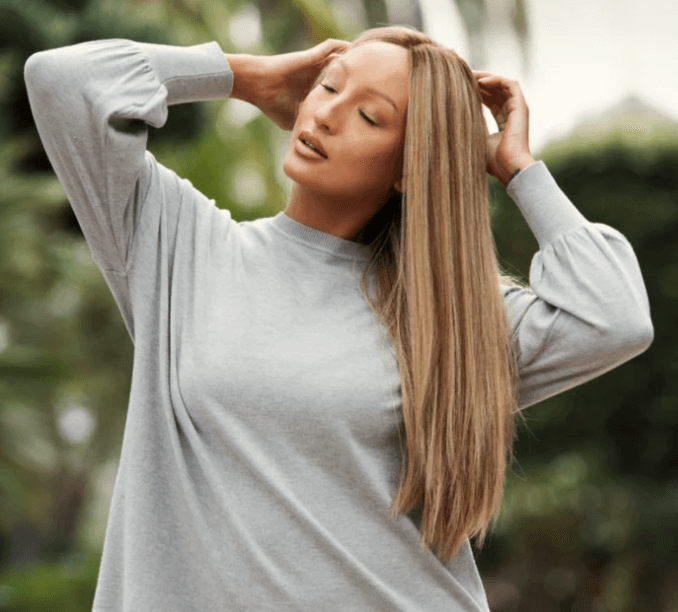 Hera 23" | Remy Human Hair Lace Front Wig (Hand-Tied)