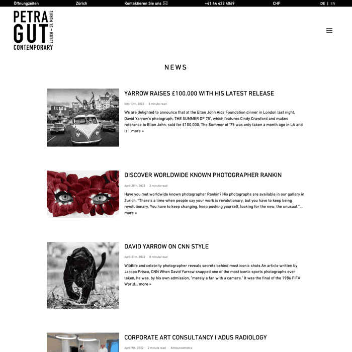 Petra Gut Contemporay AG Blog