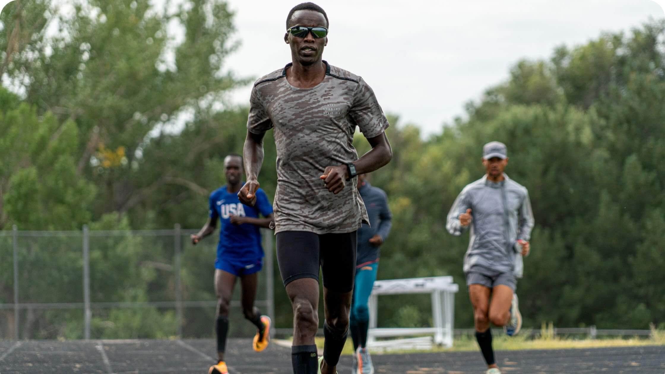 Marathon recovery strategies including compression sleeves for runners