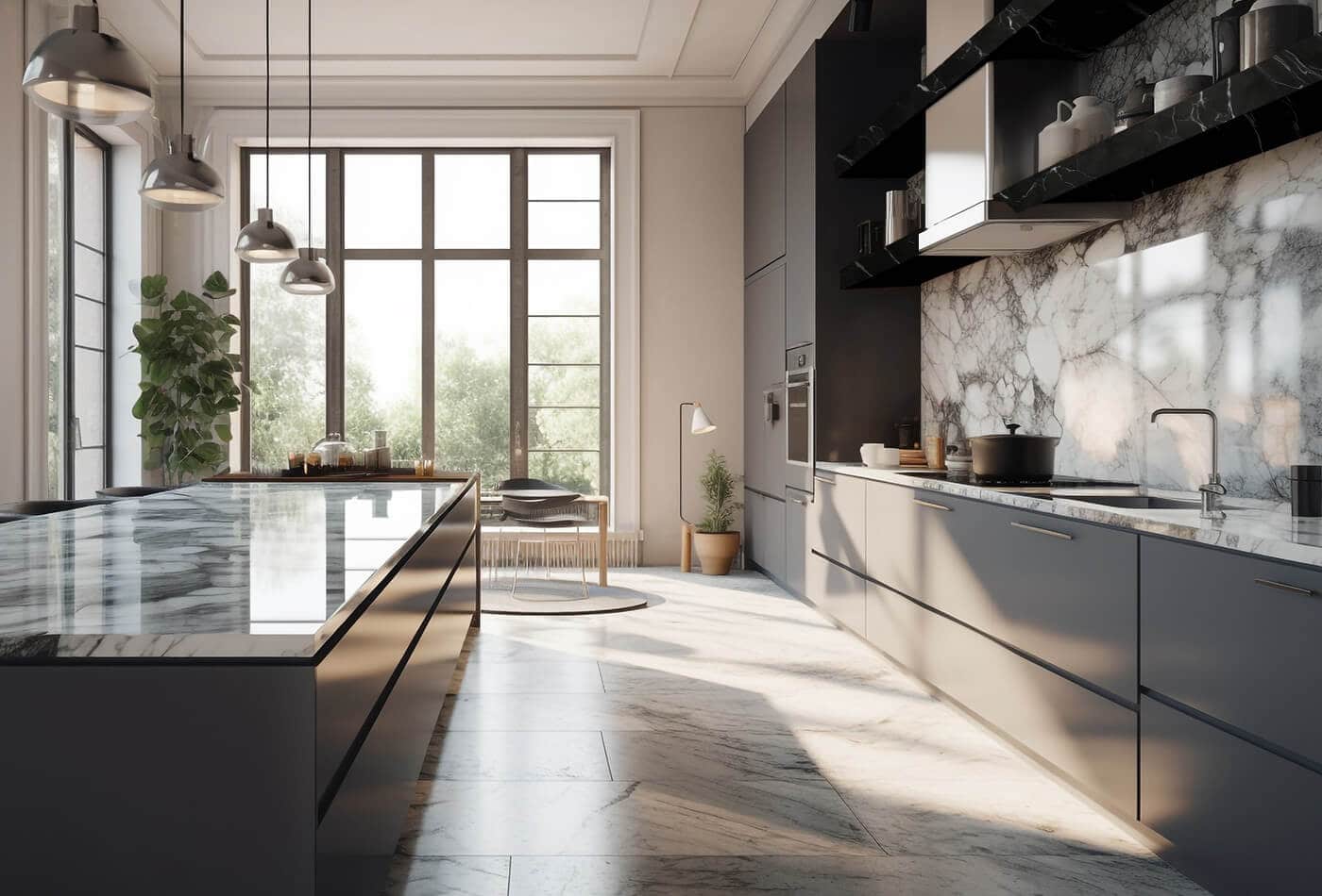 Essential Marble Shelves In Interiors