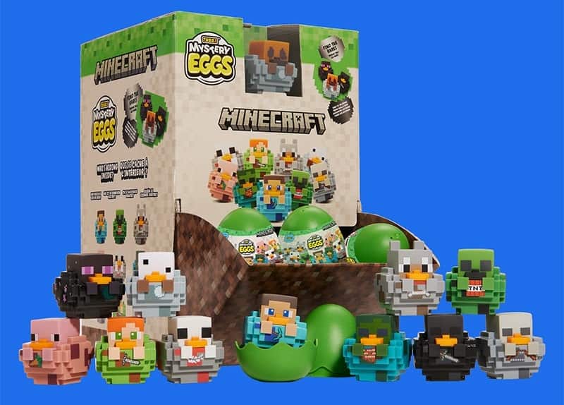 Minecraft Mystery Eggs TUBBZ Collection